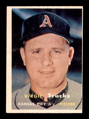 1957 Topps #187 Virgil Trucks • $3.25