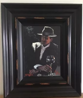 Fabian Perez Ltd Ed. Artist Proof 7/20 ‘Night Club’ (Red Wine) Signed With COA • £2250