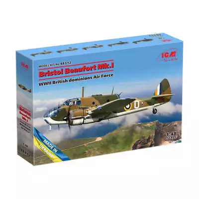 ICM 48312 1/48 Bristol Beaufort Mk.I WWII British Dominions Air Force • $114.99