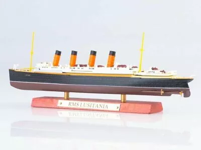 Diecast  Boat Model Atlas 1:1250 Scale  RMS Lusitania Cruise Ship Toys Collect • £23.99