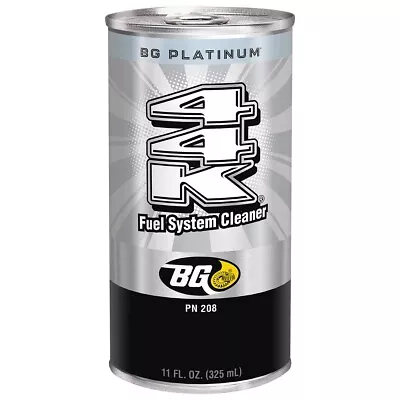 BG 44K PLATINUM New Fuel System Cleaner Additive 11oz. Can PN 208 FREE SHIPPING • $22