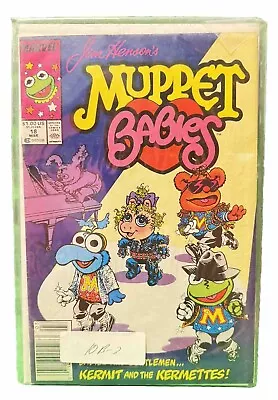 MUPPET BABIES #18 * Marvel Comics * 1988 Comic Book VG Condition. • $3