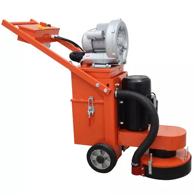 Hand-push Industrial Concrete Floor Cement Ground Grinder With Fan 220V Polisher • $1699