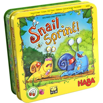 Snail Sprint - Dice Rolling Snail Racing Family Board Game Children 5+ By Haba • £38