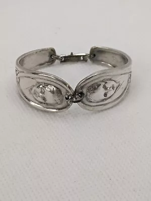 Vintage Silver Spoon Gerber Infant Bracelet Baby Keepsake • $10.99