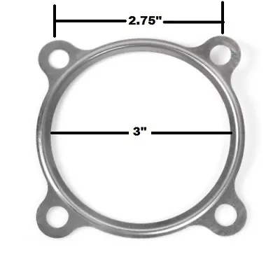 Garrett T3 T4 GT30R GT35R Turbo Outlet Downpipe Gasket 3  4 BOLTS Discharge • $8.98