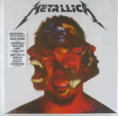 3x 12  Box 1 CD Metallica Hardwired To Self-Destruct Limited Colored Vinyl N1814 • £145.55