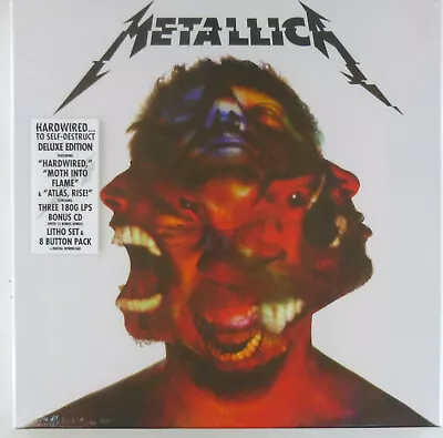 3x 12   Box 1 CD Metallica Hardwired To Self-Destruct Limited Colored Vinyl • £146.59