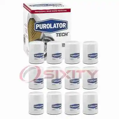 12 Pc Purolator TECH TL14610 Engine Oil Filters For XG7317 XF5Z-6731-AA Ox • $38.87