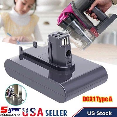 $21.99 • Buy 22.2V 8000mAh Battery For Dyson DC31 Type A DC34 DC35 DC44 Animal Vacuum Cleaner