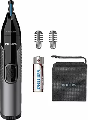 Philips Series 3000 Nose Ear Eyebrow Hair Trimmer Shaver/Comb Washable NT3650/16 • $32.99