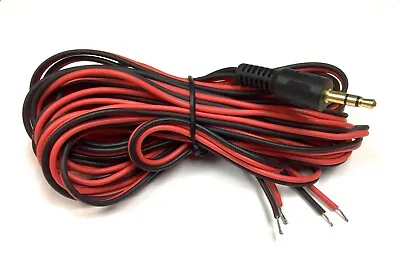 1 PIECE - CES - 10FT 3.5mm STEREO MALE TO OPEN END WIRE # Z3.5 STEREO MINI PLUG • $4.25