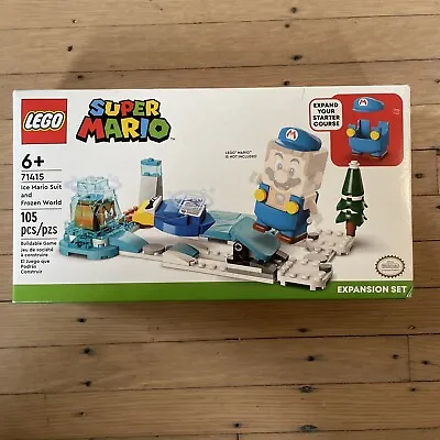 LEGO Super Mario Ice Mario Suit And Frozen World Expansion Set 71415 - New! • $19.99