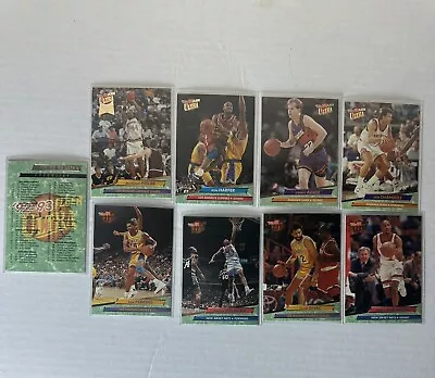 92-93 Fleer Ultra Base Lot Of 9 Checklist Harper Coleman Perkins Ainge Chambers • $0.99