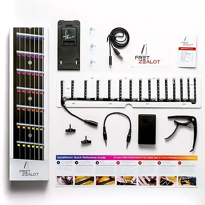 Fret Zealot LED Learning System For Guitar - 24.75  Scale Length • $139.99