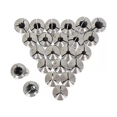 23 Piece R8 Collet Set Fractional 1/16  To 3/4  High Precision For Bridgeport • $70