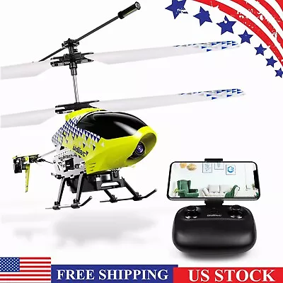 Cheerwing U12S Mini RC Helicopter Wifi Camera Remote Control Helicopter Gift Kid • $31.98