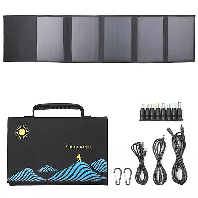£86.25 • Buy 5-fold 40W Solar Panel Folding Bag Dual USB+ Output Solar  B5E3