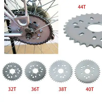 Wheel Sprocket 32 - 44T Tooth Fit Motorized Gas Cycle Bicycle 50cc/60cc/80cc • $10.99