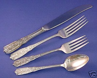 Milburn Rose- Westmorland 4 Piece Sterling Lunch Place Setting(s)*modern Blade* • $179.99