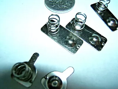 £1.80 • Buy 6v Aaa Battery Holder Compartment Handset Terminal Set Spring Solder Tabs 