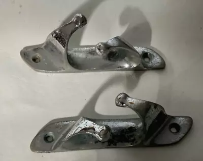 Boat Angle Chock 5 3/4” X 1”. Chromed Bronze Boat Chock Sail Power Up To 1” Line • $50