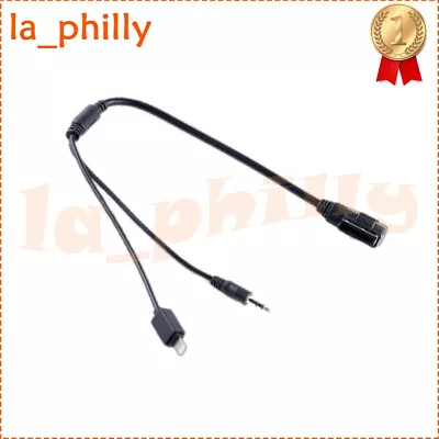 AMI MDI MMI MP3 3.5 Mm AUX Cable Adapter Interface For Audi VW IPod IPhone 5 6S • $10.37