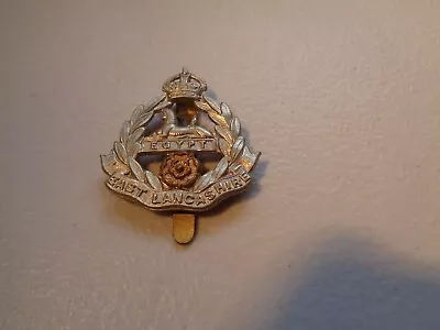 British Army East Lancashire Cap Badge.Vintage  Pre 1970s Used • £9