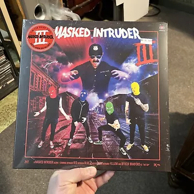 Masked Intruder-III LP (Lim.1000blue/black Galaxy Color Sealed)NEW • $20