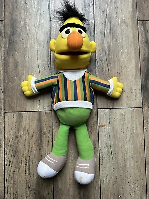 1986 Playskool Bert Hand Puppet Sesame Street Pals Vintage Plush Doll Muppet • $16.99