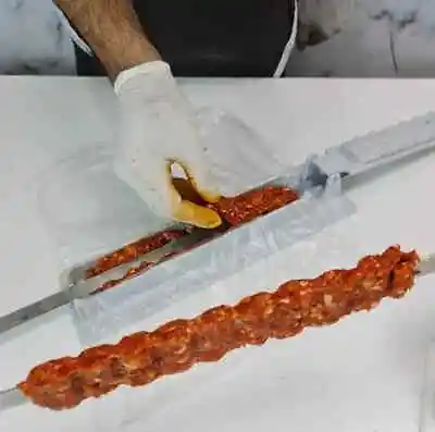 Single Row Kebab Maker Bbq Meat Skewer Machine Kebab Press Maker Reusable Tool • $8.25