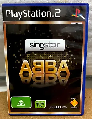 $6.88 • Buy PS2 Singstar ABBA PAL Like New Mint Disc +Manuals Fast Post Aussie🇦🇺Seller H