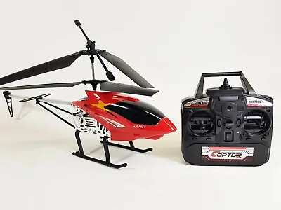 £42.99 • Buy 2.4G UK Metal RC Helicopter 3.5CH Volitation Radio Control Gyro Model Drone Toy