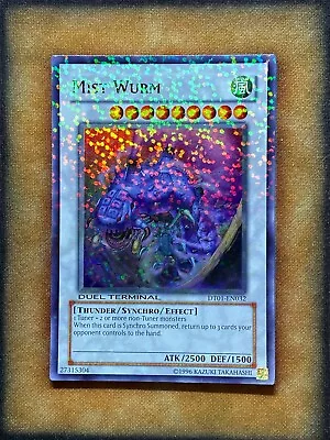 Yugioh Mist Wurm DT01-EN032 Duel Terminal Ultra Rare LP • $59.99