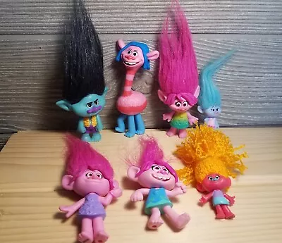 Hasbro Trolls Mini Figures Lot • $9.98