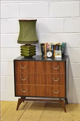 Vintage Chest Of Drawers Teak Meredew Lowboy Danish Mid Century DELIVERY • £240