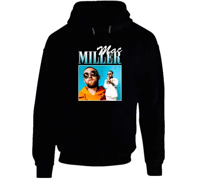 Rare! Mac Miller Hoodie Shirt Men Black Size S M L XL 23XL NL1064 • $48.44