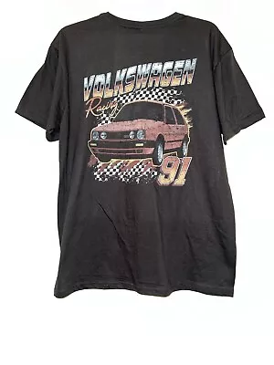 NWT Official Volkswagen Racing 91 Retro Graphic Tee T-Shirt Men’s Size L NEW! • $26.99