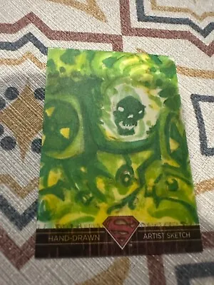 DC Superman Legend Atomic Skull Sketch Card 1/1 • $25