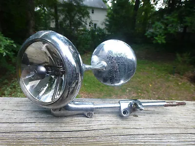 Antique Vintage Ford Unity H1 FOMOCO Spotlight Side View Mirror Search Light  • $159.99