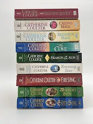 Lot Of 9 Catherine Coulter Romance Novels Paperback Regency Viking Thriller • $11.99