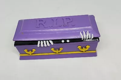 Hallmark Heartline Halloween Merry Miniature R I P Coffin • $12