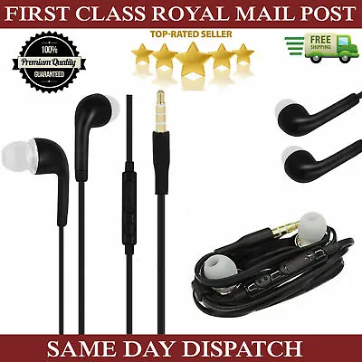 New In Ear Headphones Earphones With Mic For Samsung Galaxy S2 S3 S4 S5 Mini  • £3.99