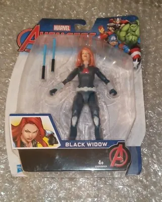 2016 Hasbro Toys Marvel Avengers BLACK WIDOW 5.5  Action Figure • £10.99