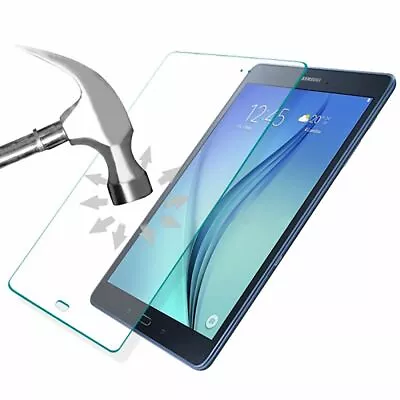 $7.75 • Buy Tempered Glass Screen Protector For Samsung Galaxy Tab A S 4 7 8 10.1 10.4 10.5