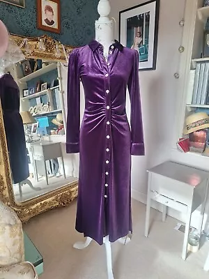 DUSK Velvet Dress Size 8 New With Tags • £22