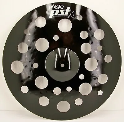 $225 • Buy Paiste PSTX 20  Swiss Medium Crash Cymbal/Color Sound Black/Model #CY0001259920