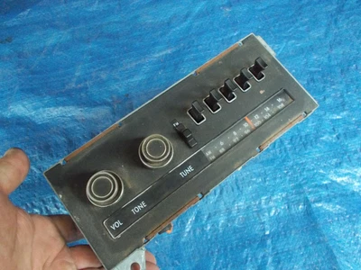 $75 • Buy 1970s MOPAR AM FM Radio Original Vintage With Knobs NONWORKING
