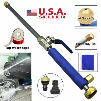 High Pressure Power Washer Water Spray Gun Nozzle Wand Attachment Garden Hose • $11.89