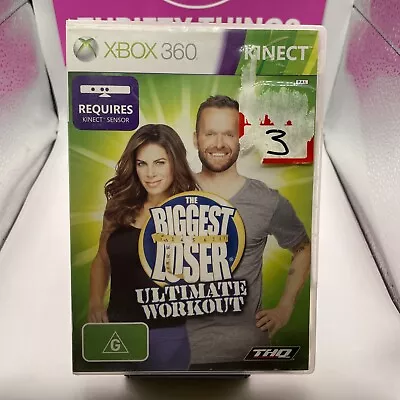 🇦🇺 The Biggest Loser Ultimate Workout Kinect Xbox 360 Game Complete AUS • $4.99